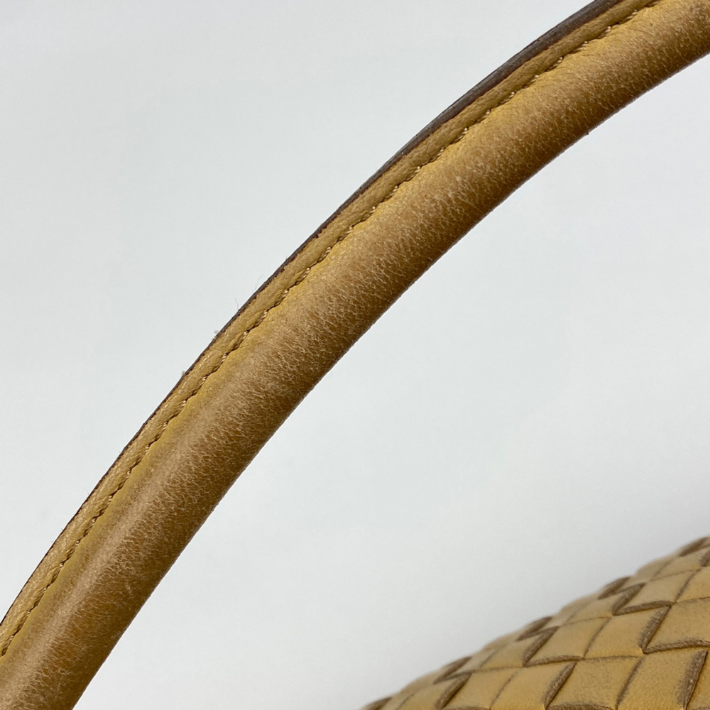 Bottega Veneta Intrecciato Handbag, Braided Leather, Beige, Women's - Picture 8 of 14
